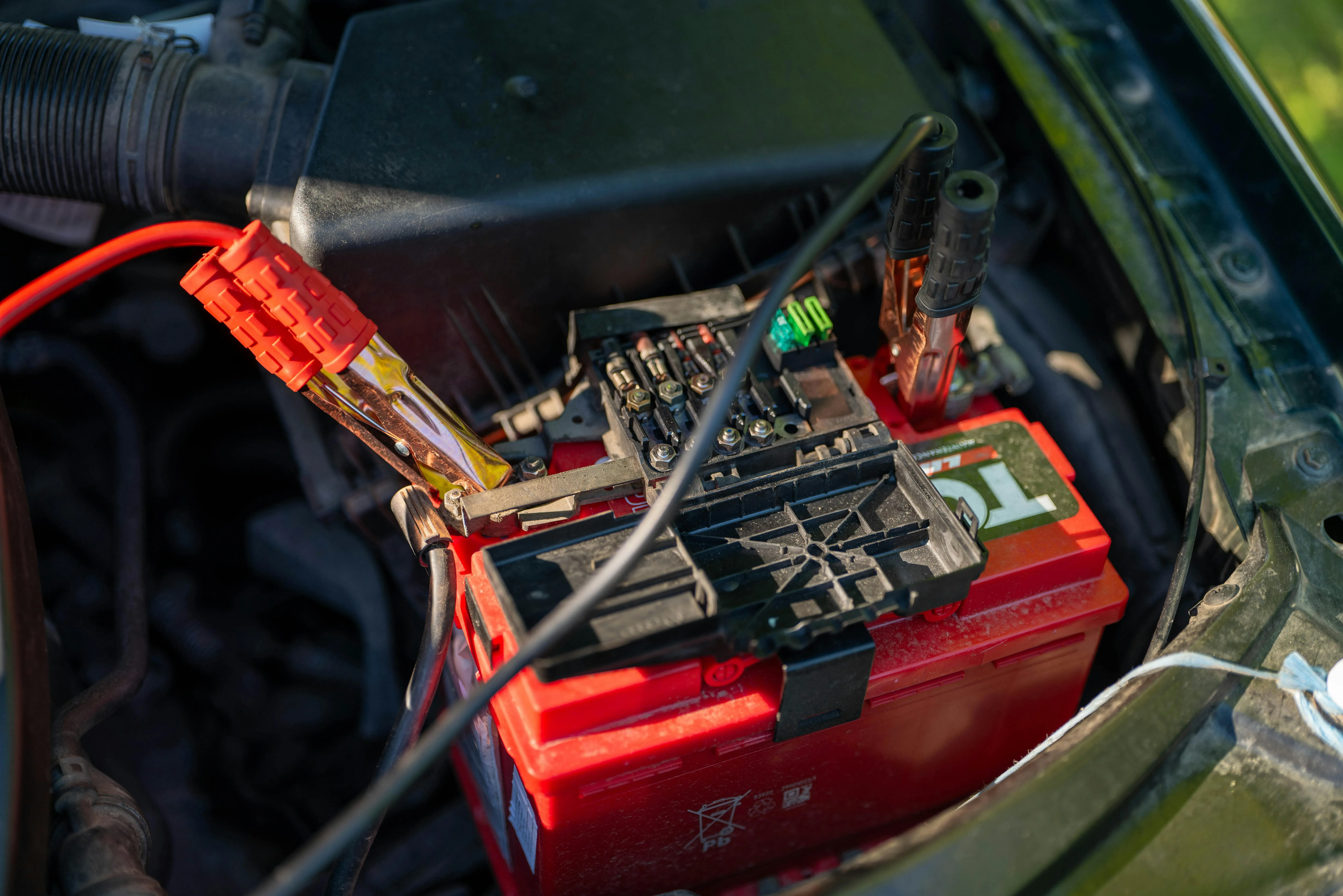 Battery boost jump start Edmonton